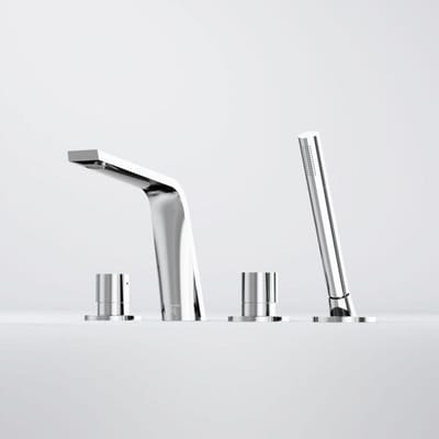 Steinberg Series 260 4-hole bath/shower stand mixer with spout 260.2400