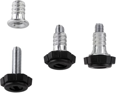 Set van 10 verstelvoeten M6 x 27,9 mm met inslagmoer
