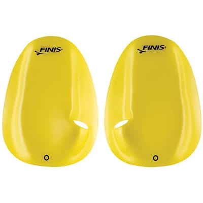Finis - agility paddles floating, geel - maat XS