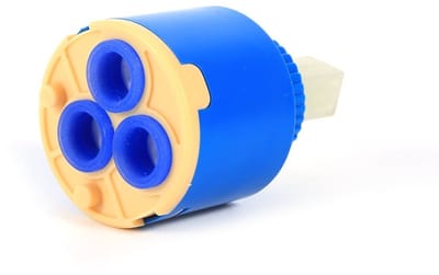 VT Goods - 35/40mm Keramische Schijf - Vervangende Kraan Kleppen - Blauw - Voor Keuken en Badkamer - Hoogwaardige Kwaliteit - Geschikt voor Diverse ...