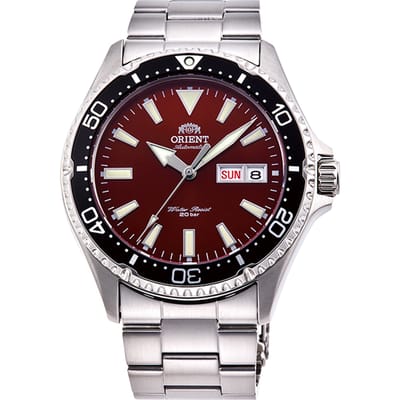 Orient Watches Kamasu Mako Iii 42 Mm Horloge Zilver Man