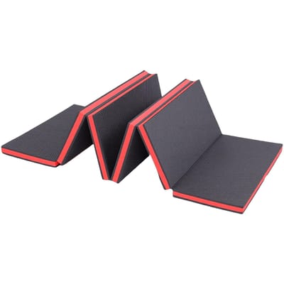 Tapis Pliable en EVA avec Poignée de Transport Épaisseur 2,5 cm Coussin en Mousse Genouillère Haute Densité Imperméable Antidérapant pour