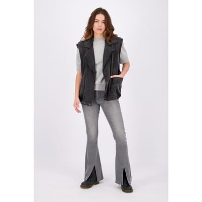 RAIZZED Aarhus Light Grey Melee Maat: XS | Gilets Outlet | Dames | Grijs