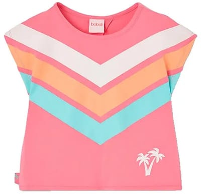Boboli 333010 Mouwloos T-shirt Roze 7 Years Meisje