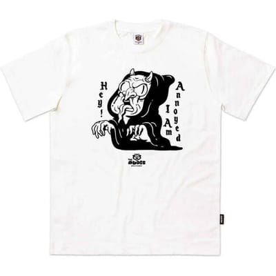 The Dudes T-shirt - Annoyed - M tot XL - voor Mannen - wit