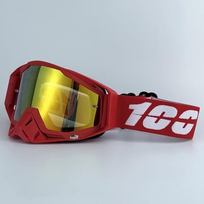 100 Sport Motocross Bril Motorfiets Zonnebril Man MTB ATV Mask Winddichte Bescherming Skiën Fietsen Racen Off-Road Bril