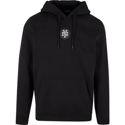 Mister Tee - NY Patch Hoodie/trui - XS - Zwart