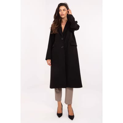 Classic Grace Coat - Zwart / One Size