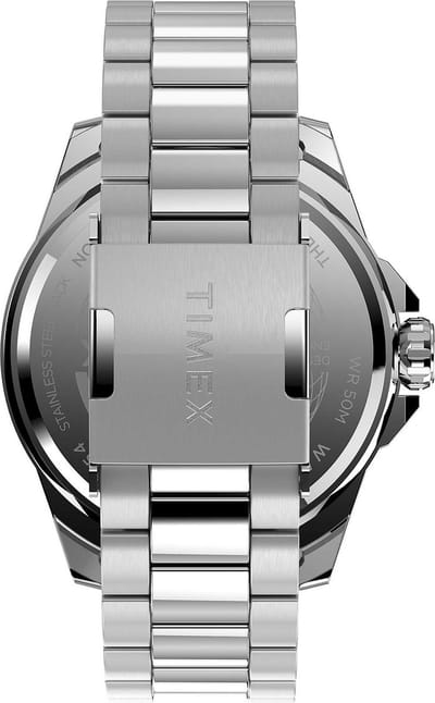 Timex Essex Avenue City Collection TW2V43300 Horloge - Staal - Zilverkleurig - Ø 44 mm
