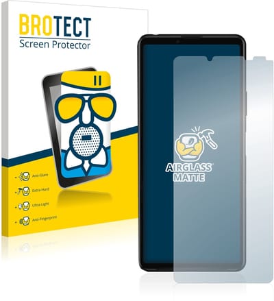 BROTECT - Screenprotector voor Sony Xperia 10 III / 10 III Lite - Folie Beschermfolie Beschermglas matte