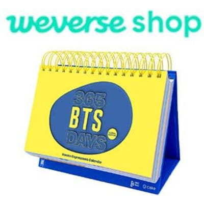 WEVERSE Shop 365 JOURS BTS yellow