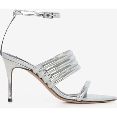 IRO Paris Caliamir Silver Miror Size: 37 | Sandals Outlet | Dames | Zilver