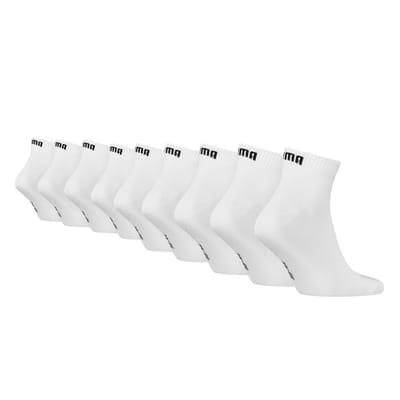Puma Quarter Plain Sokken Senior (9-pack)