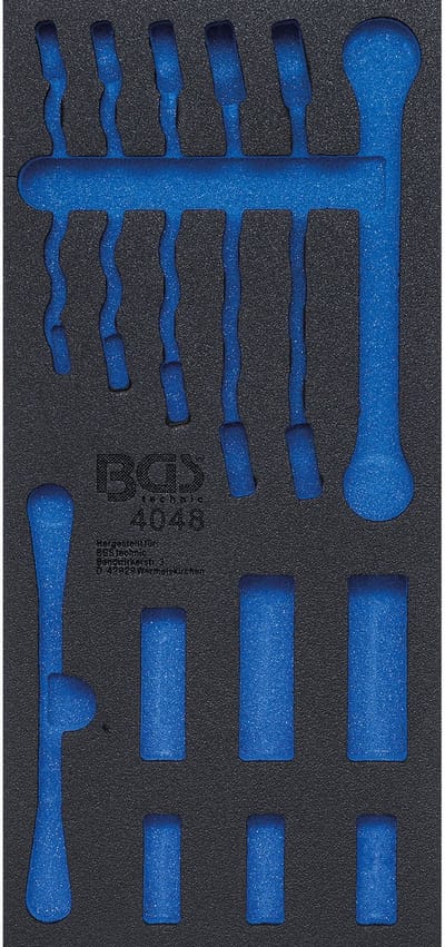 BGS werkplaatswageninzet 1/3 leeg voor art. 4048 - 4048-1