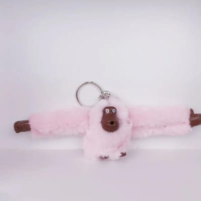 Kawaii Gorilla Sleutelhanger Aap Rugzak Hanger Langarmig Dier Tas Hangers Sleutelhanger Decoratie Volwassene Kind Verjaardagscadeaus white