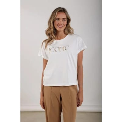 Nukus Nks04025 126 reese shirt iconic offwhite/gold