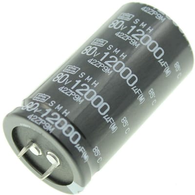Radiale Elektrolytische Condensator 12000µF 80V Snap-In voor Hoge Capaciteit