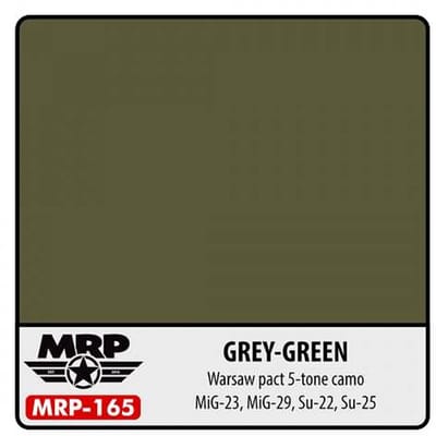 Mr. Paint MRP-165 - Grey Green – 30 ml verf voor Airbrush & Detailwerk