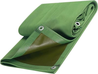Canvas Dekzeil - Tarp Grondzeil - Buiten Beschermen - 100% Waterdicht - 2x3m - Groen