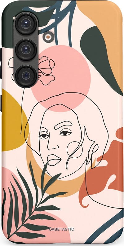 Casetastic Hoesje Geschikt voor Samsung S25 - Stijlvolle Beschermende Duo-layer Case - Elegantie van binnen