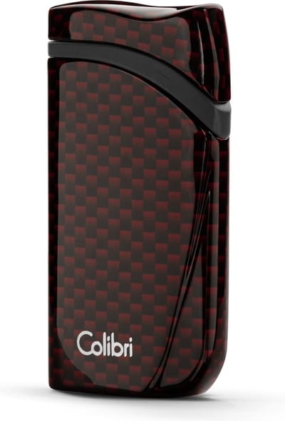 Colibri Falcon Gas Aansteker - Jet Flame - Stormaansteker Windproof - Navulbaar - Rood