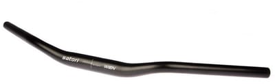 Satori Vlinderstuur Zone 600 Mm 31,8 Mm Aluminium Matzwart