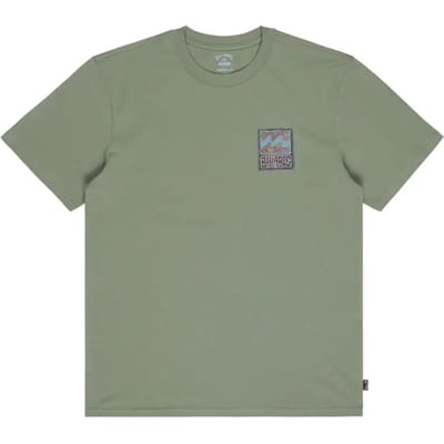 Billabong Stamp T-shirt Met Korte Mouwen Groen S Man
