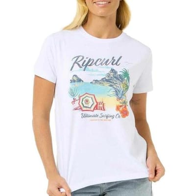 T-shirt Korte Mouw Rip Curl Crystal Standard