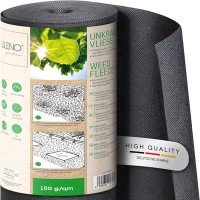 Onkruiddoek 25 m² - Waterdoorlatend, Scheurvast en UV-bestendig Tuindoek
