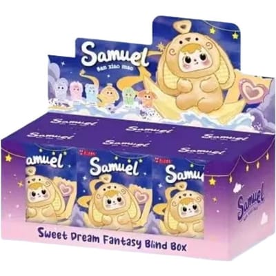 Samuel Zoete Fantasie Melodie Pluche Blind Box Schattige Cartoon Pop Tas Hanger Verzamelbaar Speelgoed Mooi Cadeau Voor Meisjes