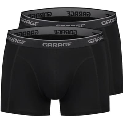 Garage - Boxershorts - Heren - XXL - Zwart - Katoen - 0855 2 Pack Boxershorts