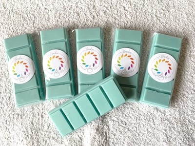 Waxmelts DAISY waxmelt parfum geur - Linden - handgemaakt - 100% sojawax - aromatic - voor geurbrander - huisparfum -
