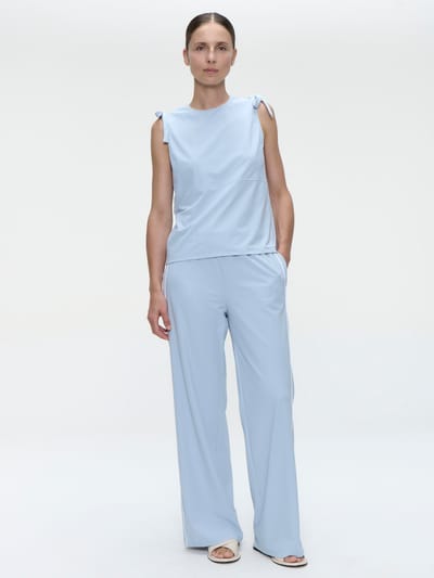 Ariane structure tech jersey top | Light Blue - Light Blue / S