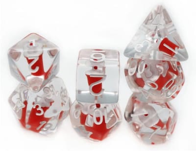 Foam Brain Games dobbelstenen set RPG Cola - polyhedral dobbelstenen.