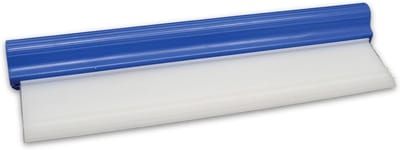 Flexibele waterzuiger - Gladmaakgereedschap - Stickers aanbrengen - Ergonomische grip - 310 mm breed - Blauw