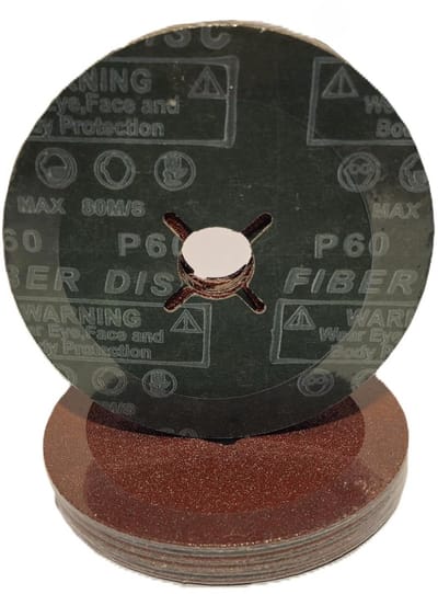 Schuurschijf 125mm Fiber voor Hout, Metaal en Lak