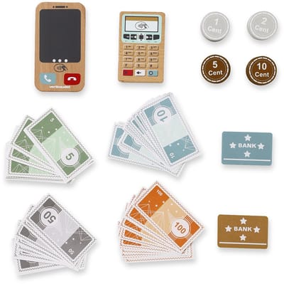 Vertbaudet FSC®-houten muntset
