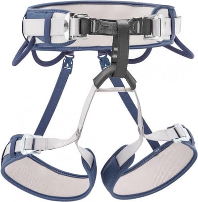 Petzl Corax comfortabele en universele klimgordel Denim Blauw - maat 2