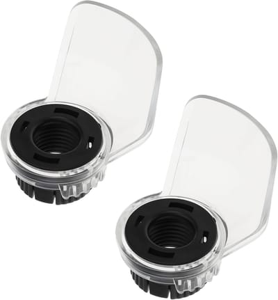 Veiligheidsscherm - Rotary Tool Accessoire - Veilig Klussen - Slagvast Transparant Plastic - 58x51x30mm - Zwart Transparant