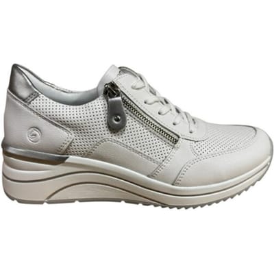 Remonte Dames Sneaker - D0T06-80 Wit - Maat 38