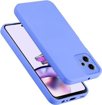 Cadorabo Hoesje geschikt voor Motorola Moto G13 / G23 in LIQUID LICHT PAARS - Beschermhoes gemaakt van flexibel TPU silicone Case Cover