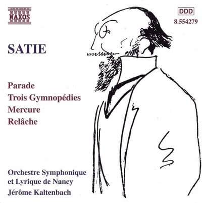 Orchestre Symphonique Et Lyrique De Nancy - Satie: Parade | Trois Gymnopedies | Mercur (CD)