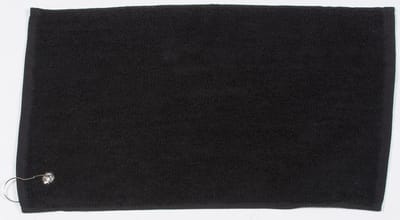 3-pack Luxury range golf towel golfhanddoeken, Kleur Zwart, Eén maat (30 x 50cm)