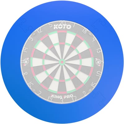 KOTO - 4PCS. Dart Surround Blauw - Dartbord Surround Ring - Economisch & Duurzaam - Beschermd Muren & Dartpunten