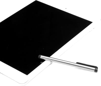 Universele Stylus Pen Touchscreen Tekening Touch Pen Universeel Tablet Potlood - Zilver