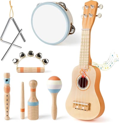 Gitaar Speelset voor Kinderen met Leuke Muziek