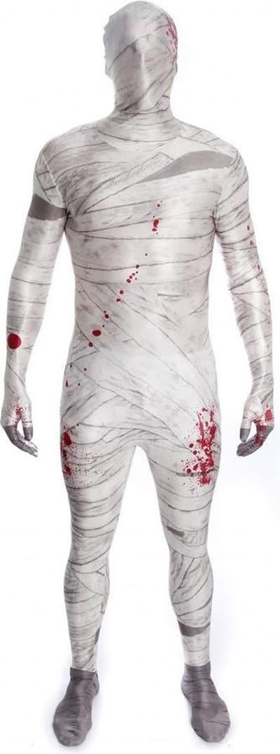 Morphsuits™ Mummy  Morphsuit - SecondSkin - Verkleedkleding - 185/206 cm