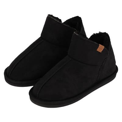 Apollo - Home Boots Dames - Suede - Sloffen dames - Pantoffels dames - pantoffels - sloffen dames harde zool