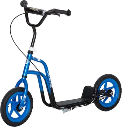AIYAPLAY kinderstep - staal/kunststof - 115L x 50B x 80-88H cm - blauw