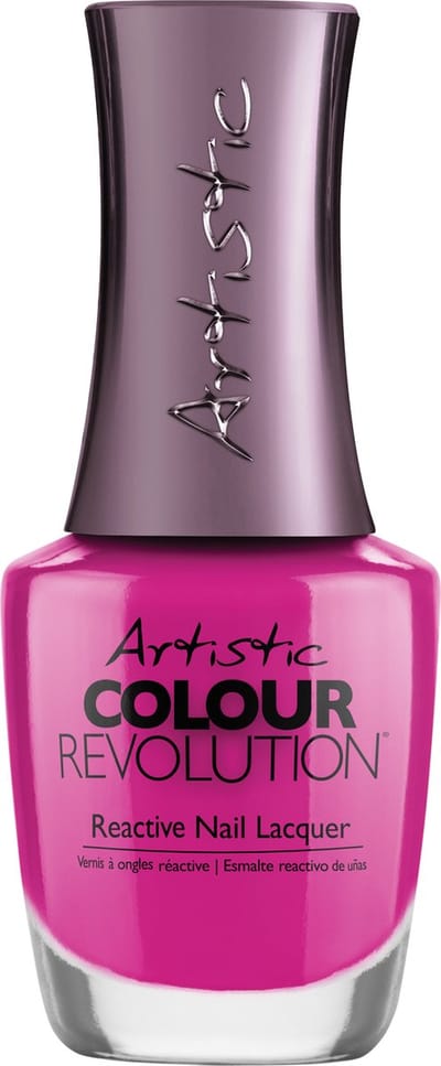 Artistic Nail Design Colour Revolution 'Suns Out, Top Down' (Neon Roze Créme)
